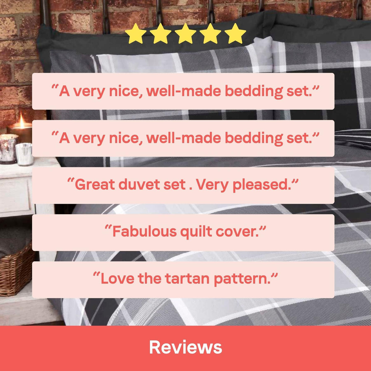 Argyle Duvet Set