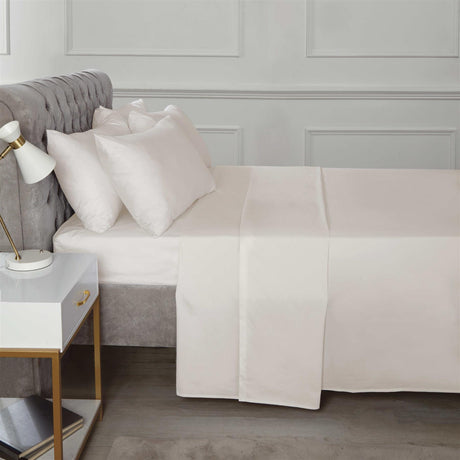 Soft, comfortable 16-inch fitted sheet from Happy Home Essentials for a cozy, restful sleep