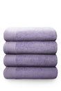 Luxurious Heather Grey Happy Home 100% Cotton 600GSM Face Cloth with plush, absorbent texture