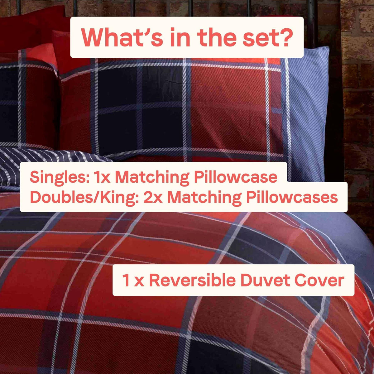 Argyle Duvet Set