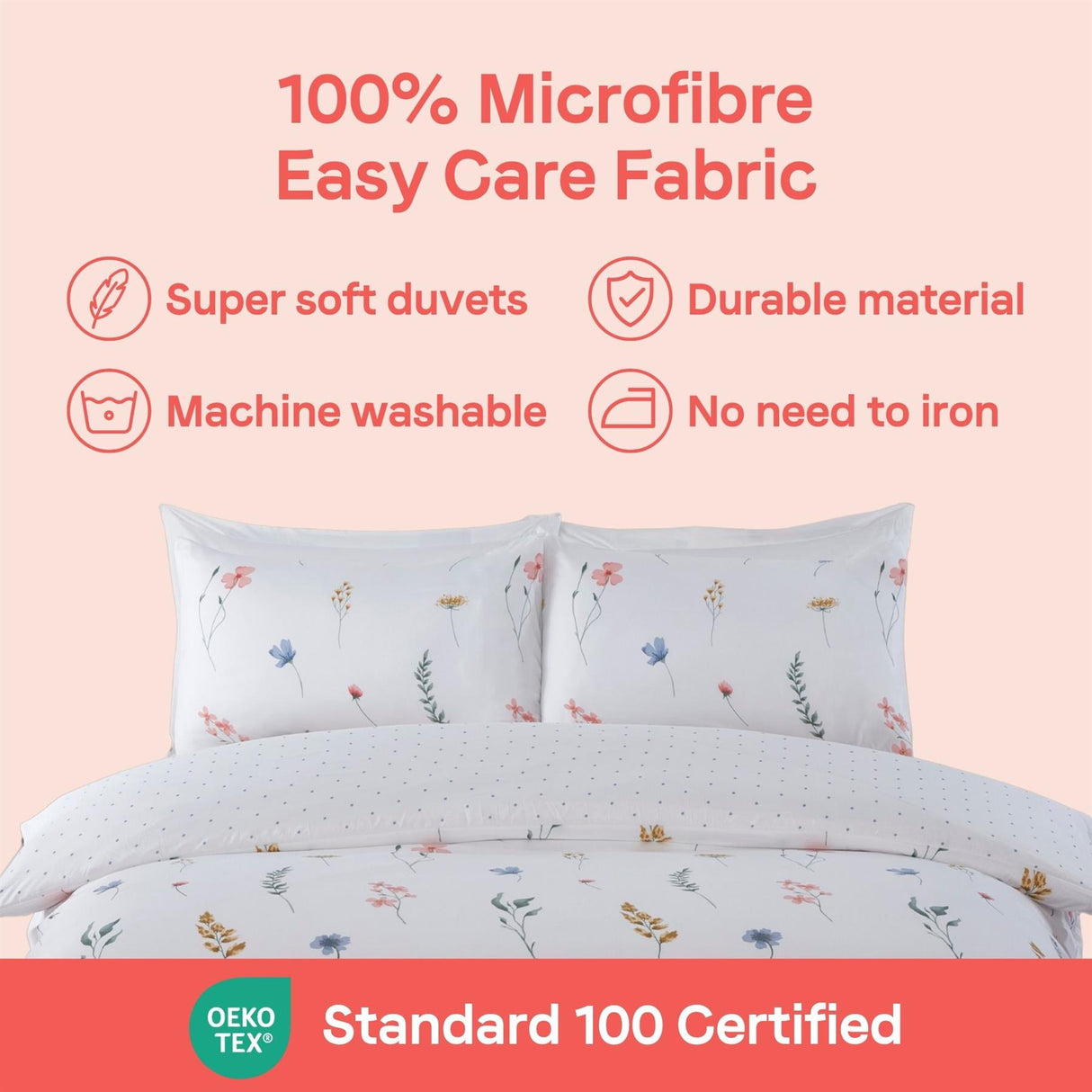 Pressed Flowers Duvet Set
