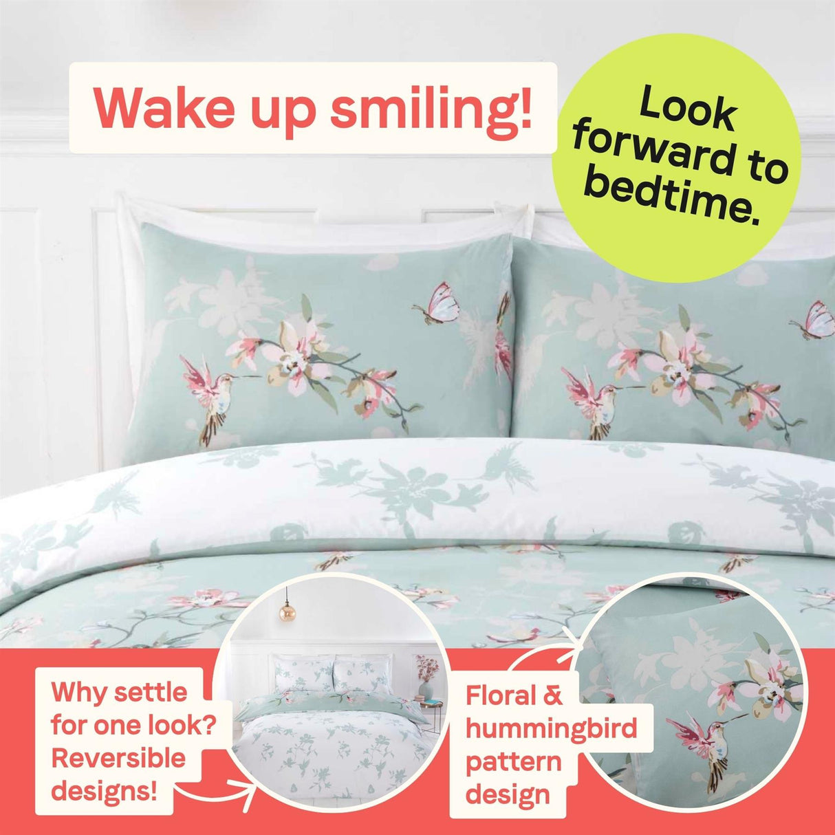 Hummingbird Duvet Set
