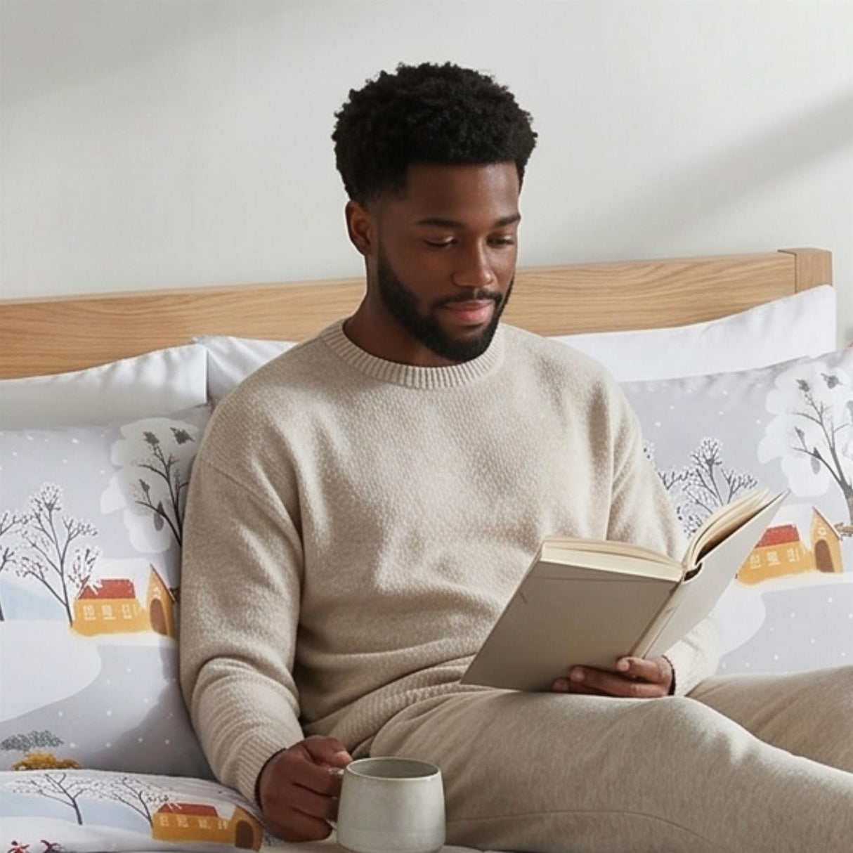 Winter Town Duvet Set