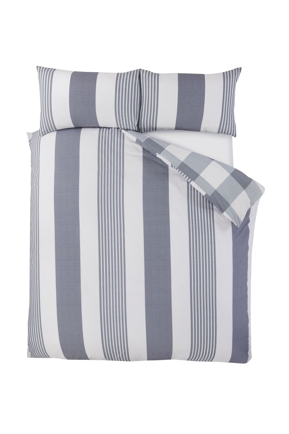 Single size duvet cover with matching pillowcase featuring sustainable materials and contemporary design