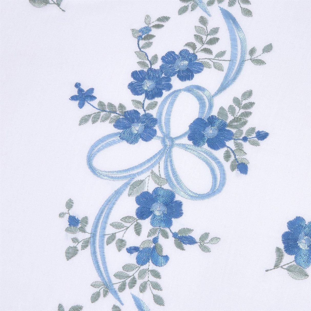 Floral Ribbon Duvet Set