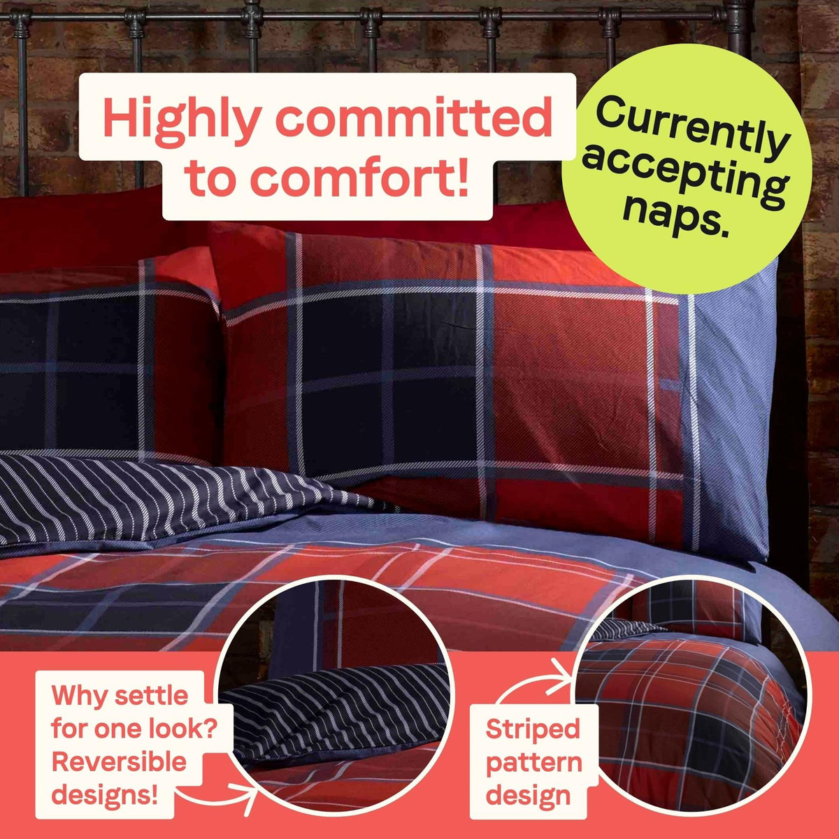 Argyle Duvet Set