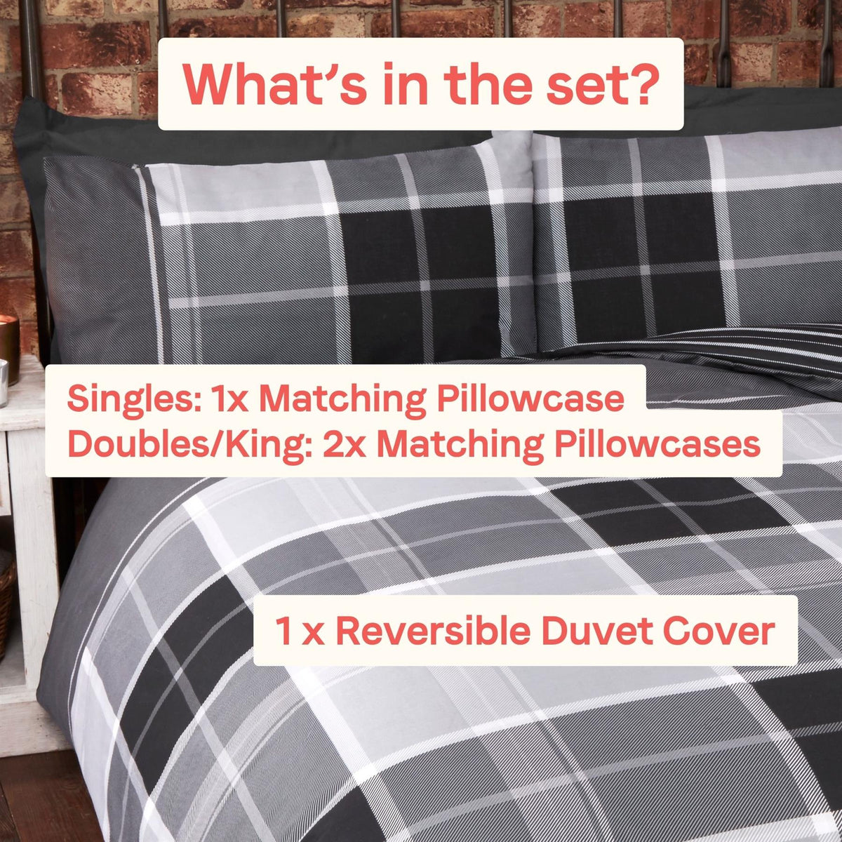 Argyle Duvet Set