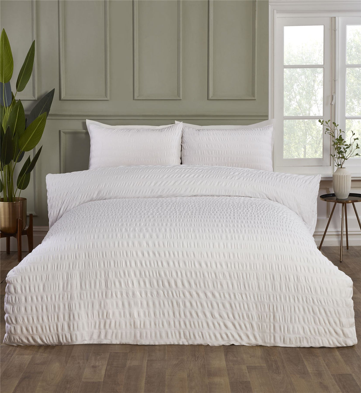 Seersucker Duvet Set