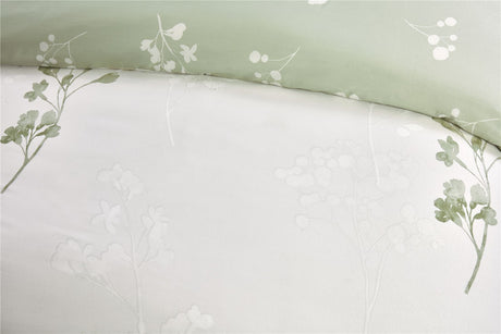 Complete bedroom decor upgrade with Shadow Bedding Set showcasing non-iron, popper closure, and stylish floral pattern