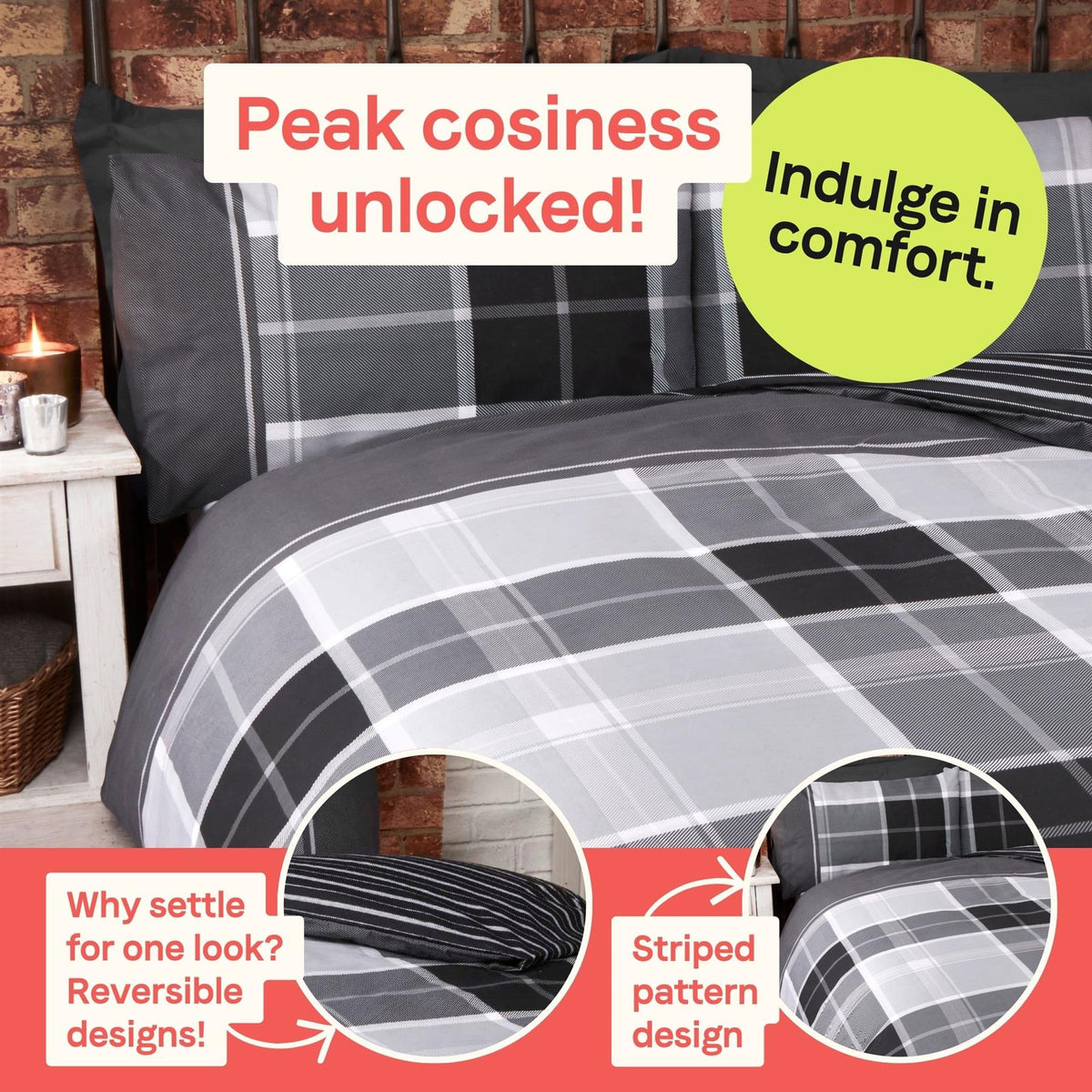 Argyle Duvet Set