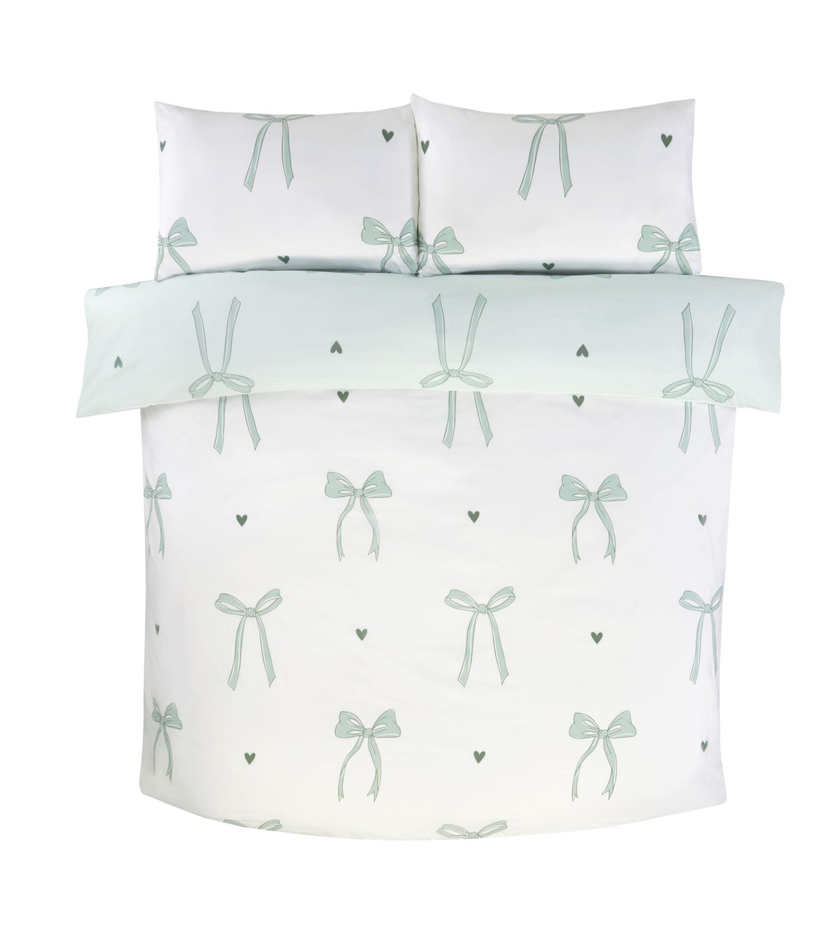 Printed Bows Duvet Set