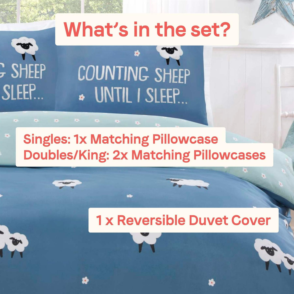 Counting Sheep Duvet Set