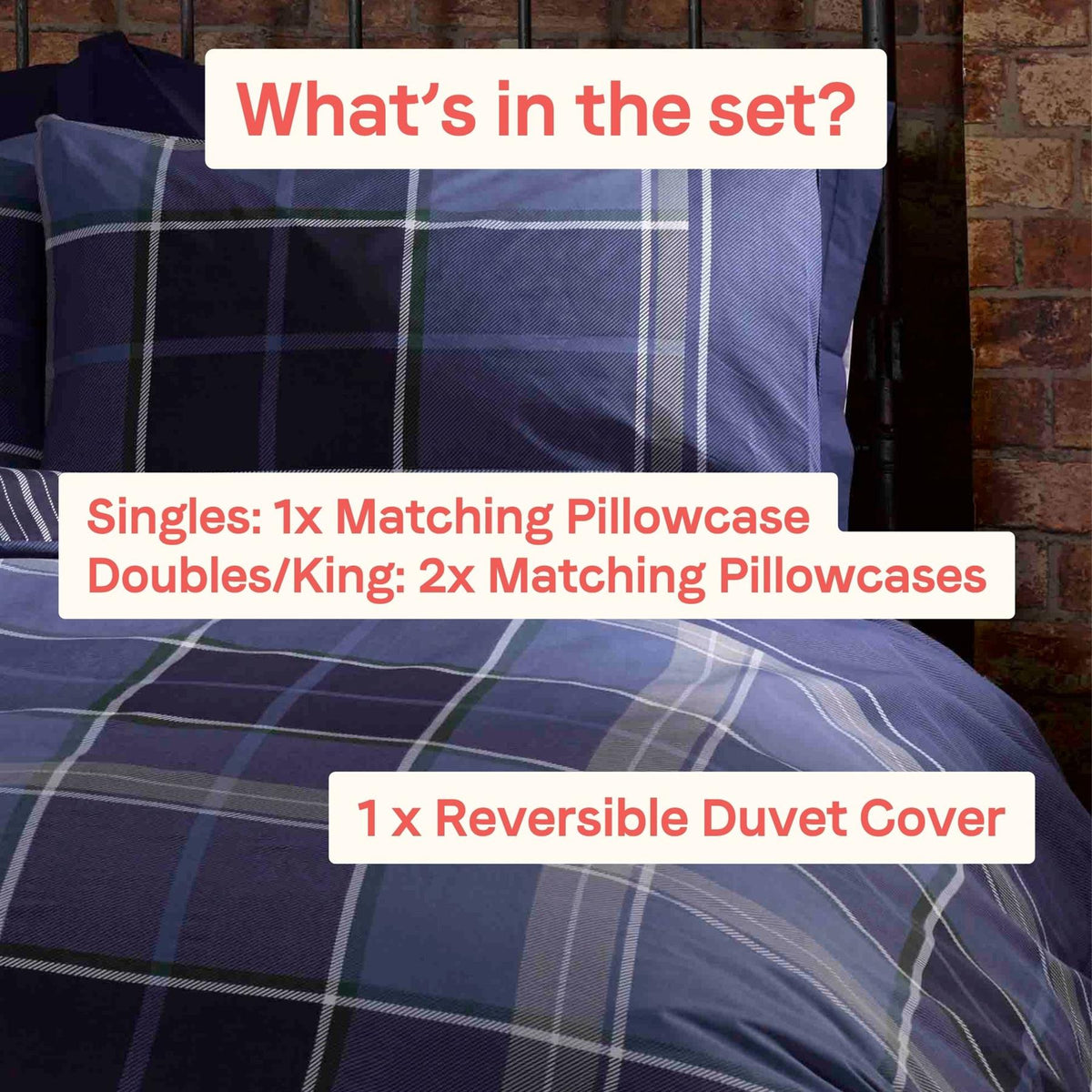 Argyle Duvet Set