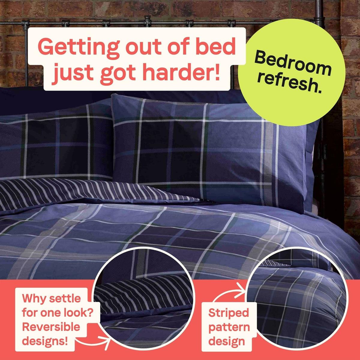 Argyle Duvet Set