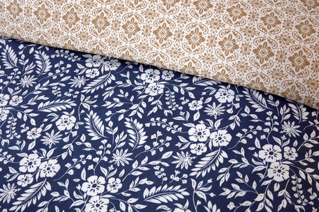 Luxurious Eleanor Duvet Set featuring elegant floral patterns and soft, breathable fabric for a cozy bedroom upgrade