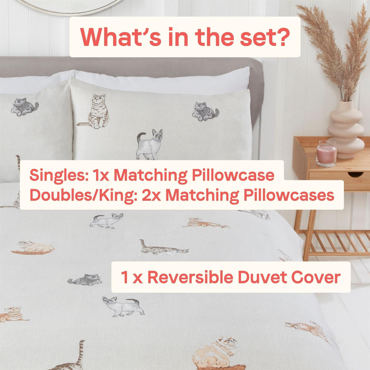 Purrrfect Duvet Set