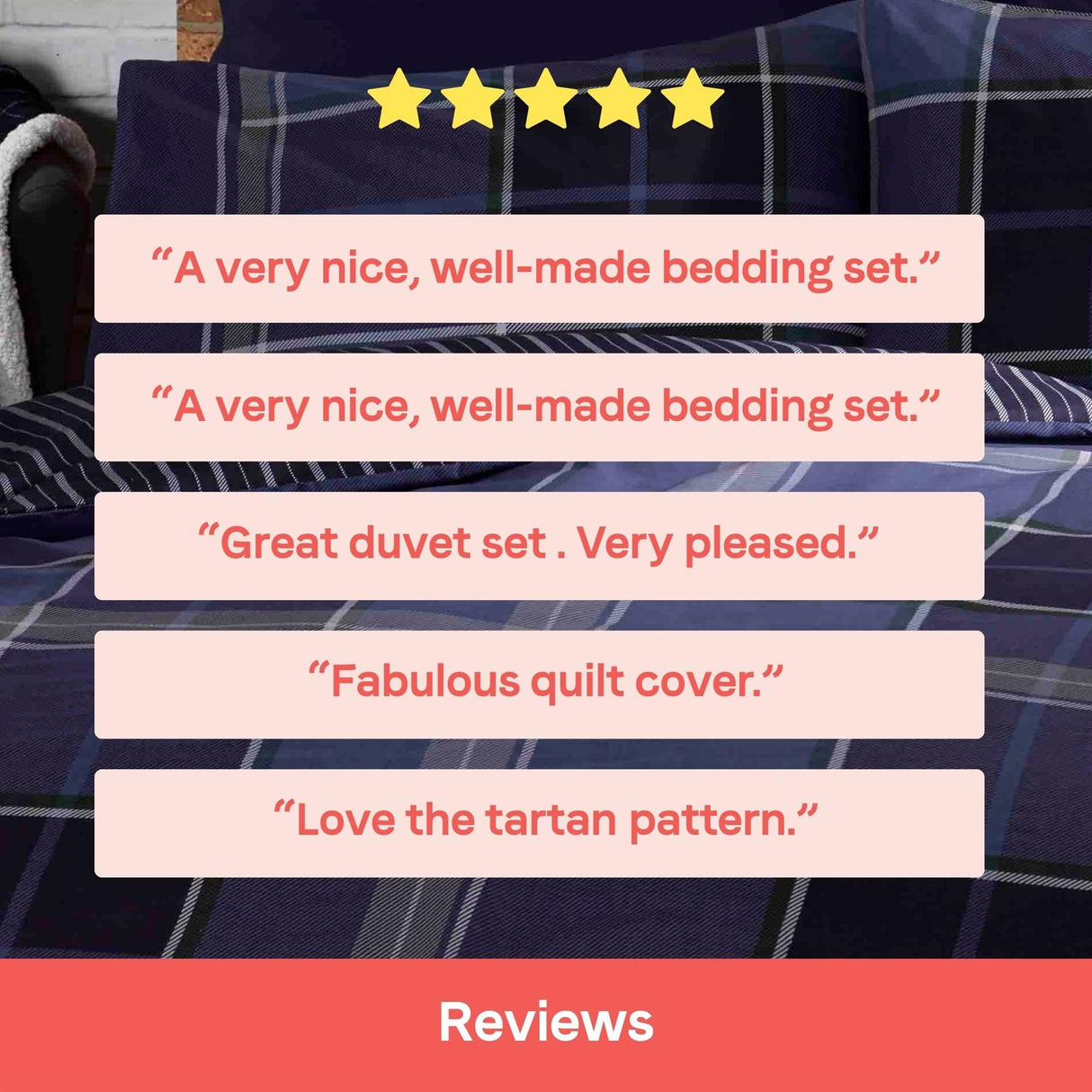 Argyle Duvet Set
