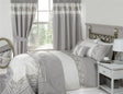 Elegant Chantilly Duvet Set featuring intricate lace detailing on duvet covers and matching pillowcases with button closures for a sophisticated bedroom decor