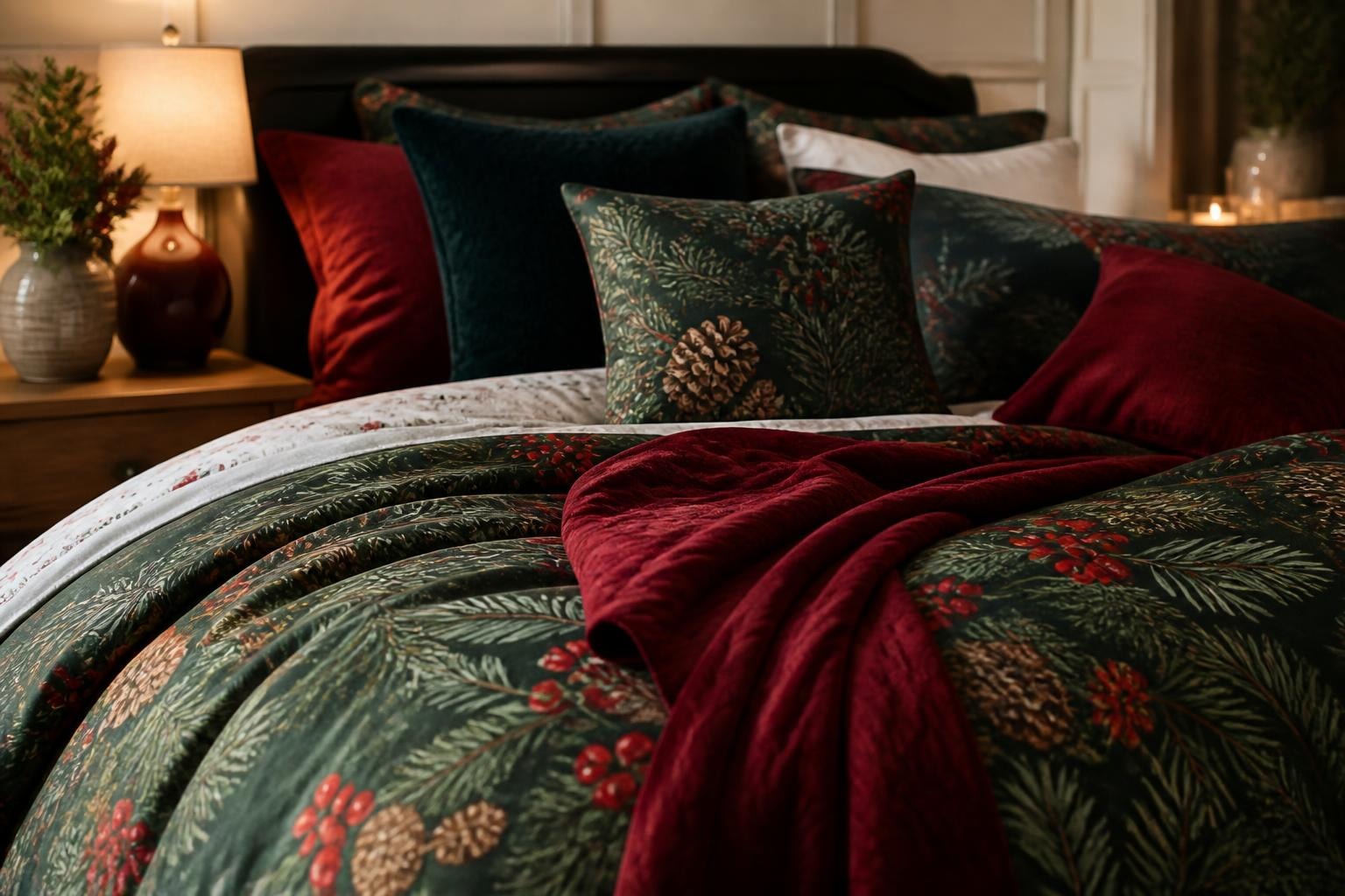 Festive bedding double: Transform your bedroom this season