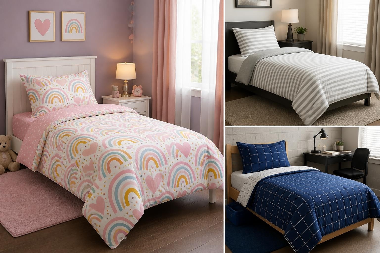 Bed cover set single: transform your space on a budget