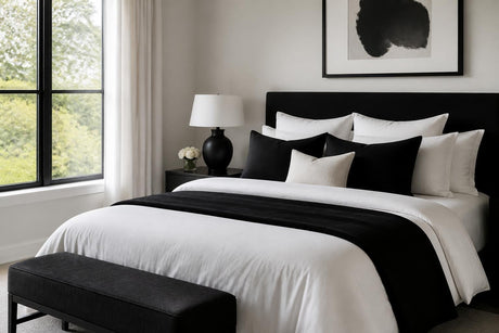 White and black bedding set guide for 2026