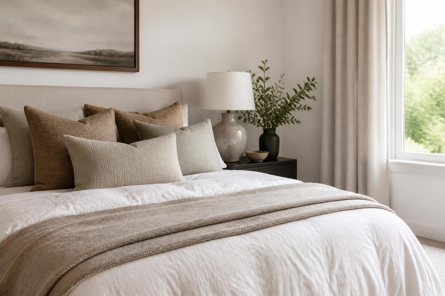 How to accessorize bedding: Budget-friendly styling tips