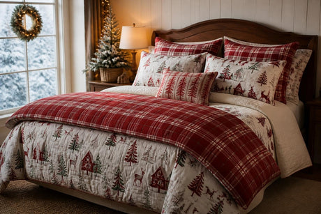Christmas bedspreads: festive bedding ideas for 2026