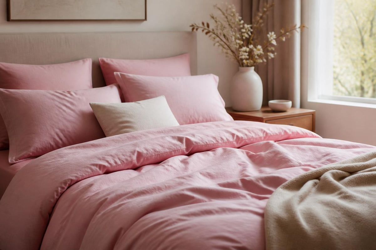 Pink bedding cotton: Your guide to beautiful bed linen