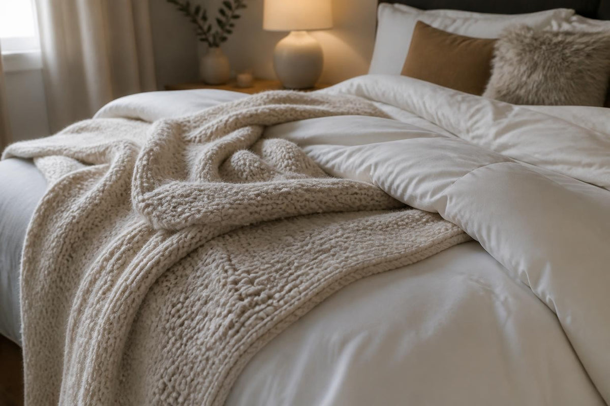 Winter bed cover guide: warmth, style and sleep quality