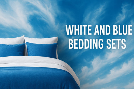 9 Stunning White and Blue Bedding Sets to Transform Your Room