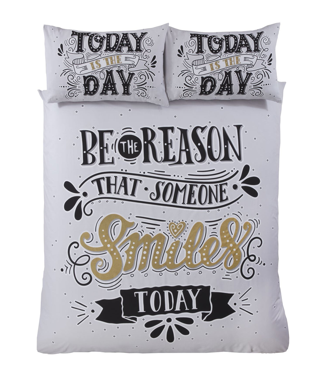 Todays The Day Duvet Set - Luxurious and Stylish Bedding Design