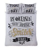 Todays The Day Duvet Set - Luxurious and Stylish Bedding Design