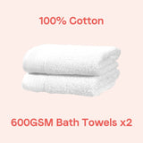 High-quality 400 Threadcount cotton quilt cover designed for comfort and durability in the bedroom