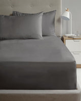 Beautifully crafted pillowcase set with a non-iron finish, ideal for a hassle-free sleep environment