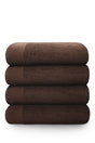 Happy Home 100% Cotton 600GSM Bath Sheet Chocolate towel made from soft and absorbent 100% combed 600gsm cotton Durable and long-lasting 
