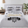 Todays The Day Duvet Set - Soft and luxurious bedding for a restful night's sleep