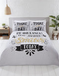 Todays The Day Duvet Set - Soft and luxurious bedding for a restful night's sleep