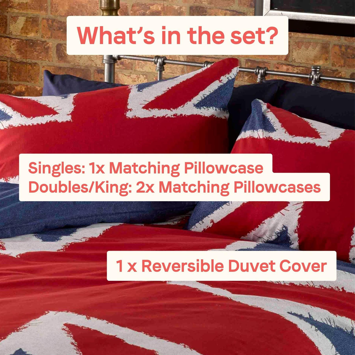 Union Jack Duvet Set