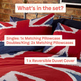 Union Jack Duvet Set