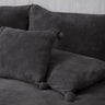 Pom Pom Fleece Filled Cushion 43X43Cm in Soft, Cozy Fabric