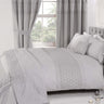 Single size Everdean Duvet Set with button closure on duvet cover and matching pillowcases