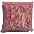 Grey Skye Filled Cushion 43X43Cm adding texture to a neutral armchair