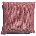 Grey Skye Filled Cushion 43X43Cm adding texture to a neutral armchair