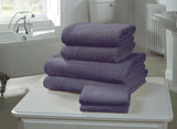 Luxurious 100% cotton bath sheet in denim color, 600GSM for ultimate comfort