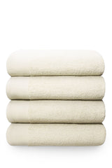 Happy Home 100% Cotton 600GSM Pedestal Mat Cream luxury soft towel 
