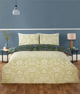 Luxurious Heritage Flora MF Duvet Set featuring intricate floral patterns and elegant design