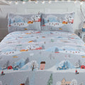 Winter Town Duvet Set