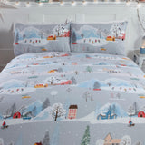 Winter Town Duvet Set