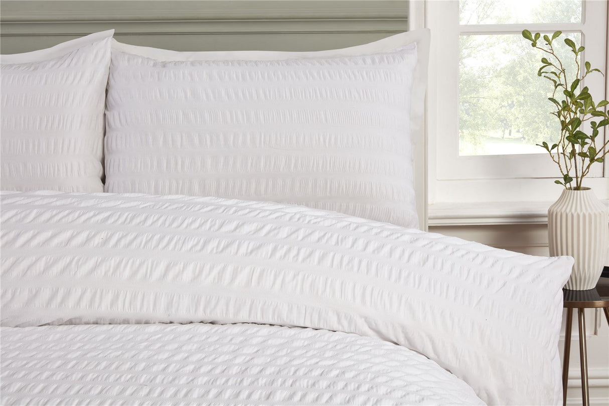 Seersucker Duvet Set