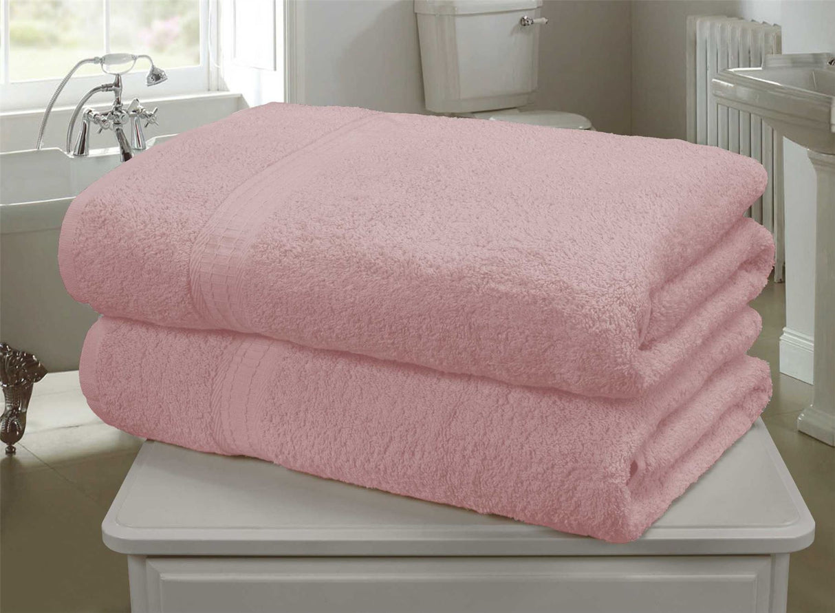 Soft and plush bath sheet for a spa-like experience at home
